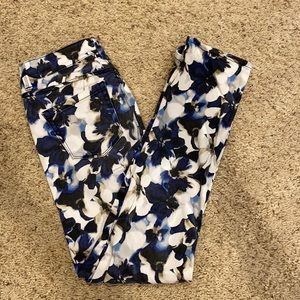 White House Black Market - Floral Denim Pants